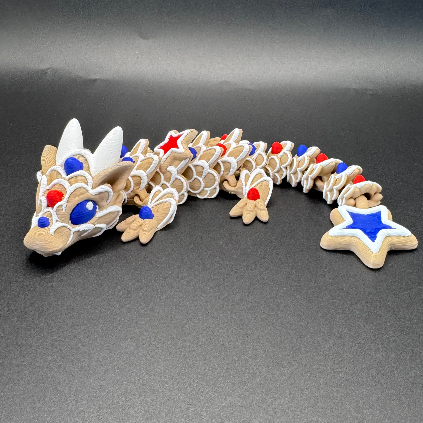 Baby Independence Sugar Cookie Dragon