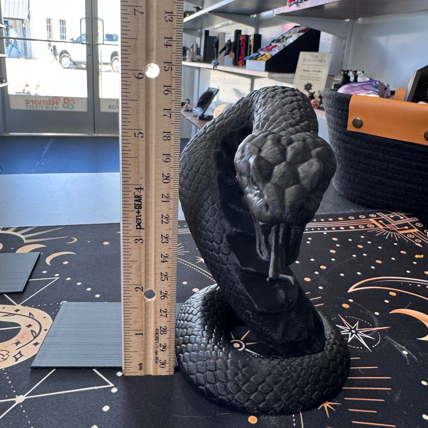 Serpent Bookends – Twin Guardians