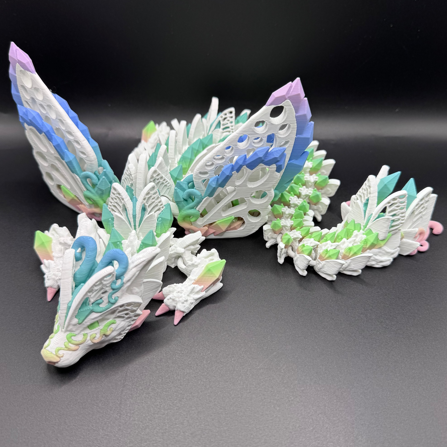 Momma Butterfly Wolf Dragon