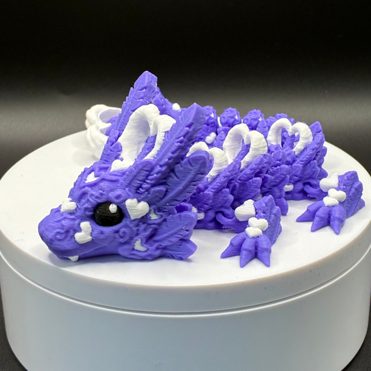 Lavender Heart Scale Dragon