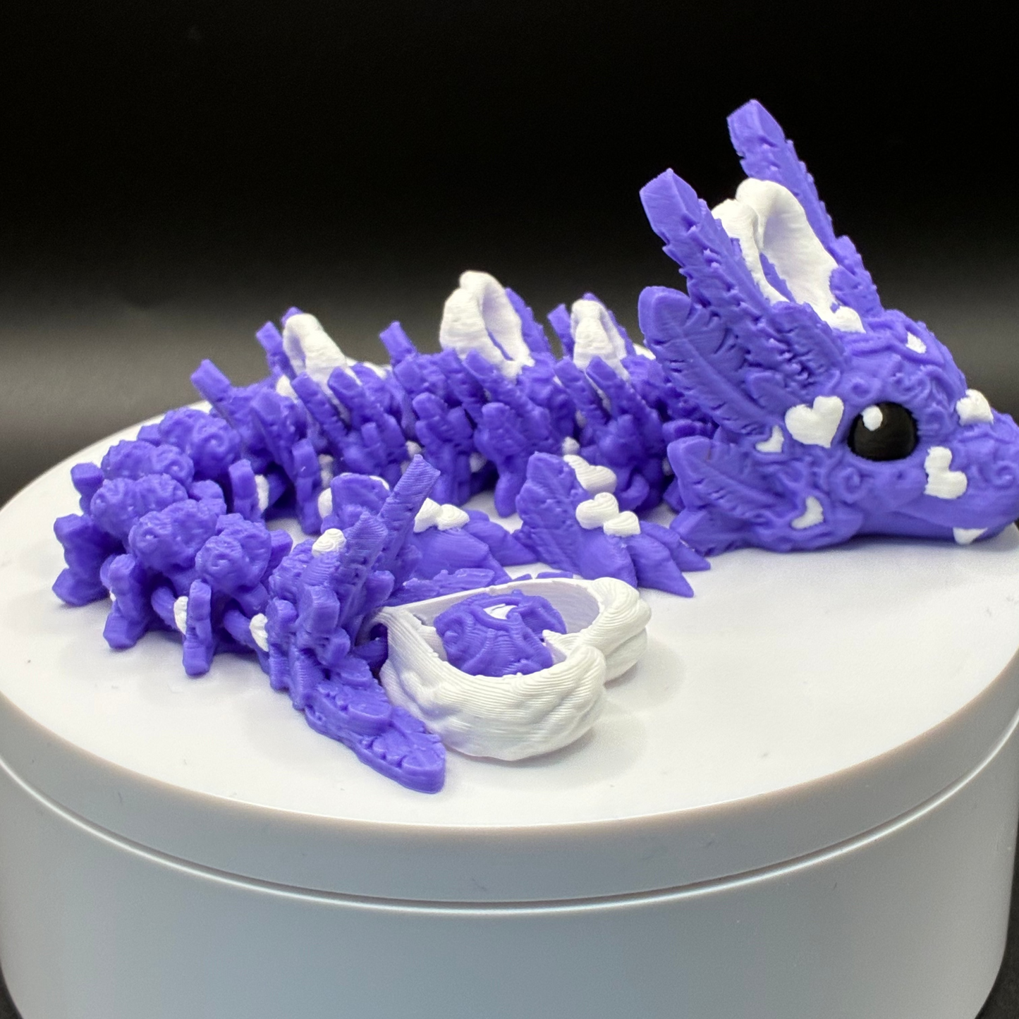 Lavender Heart Scale Dragon