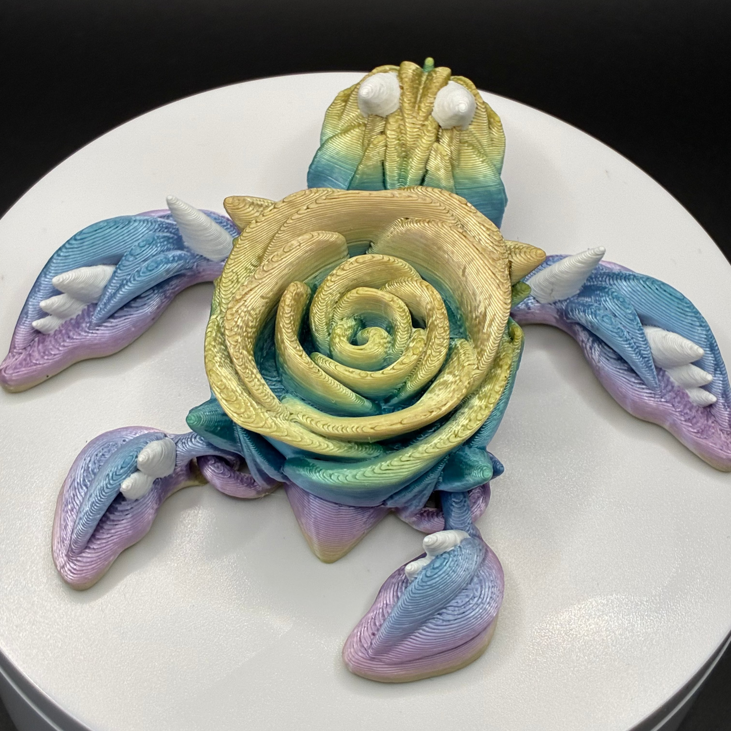 Prismbloom Rose Turtle