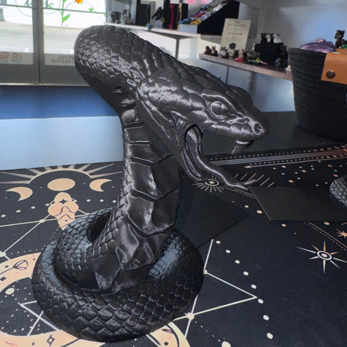 Serpent Bookends – Twin Guardians