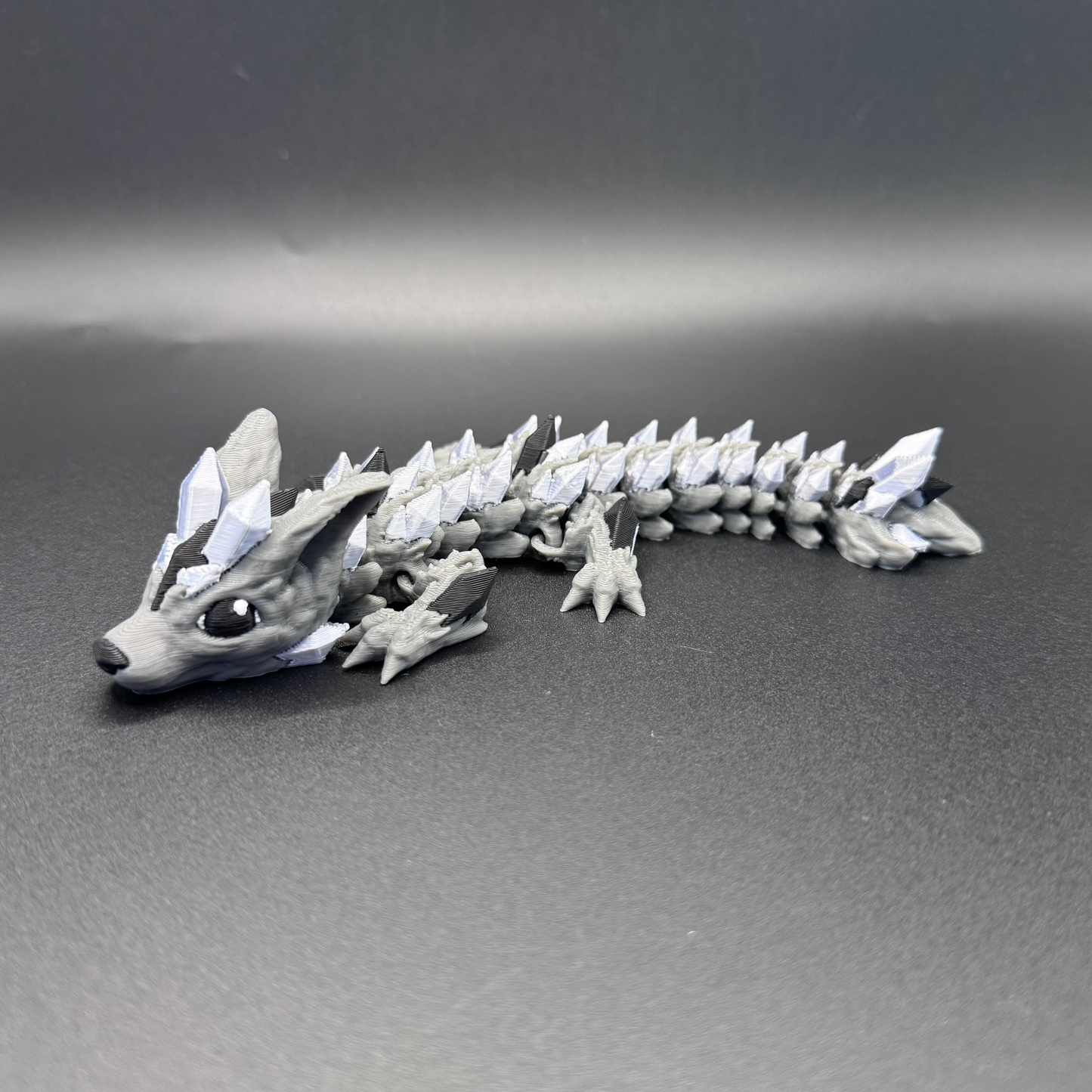 🐺 Crystal Wolf Dragon