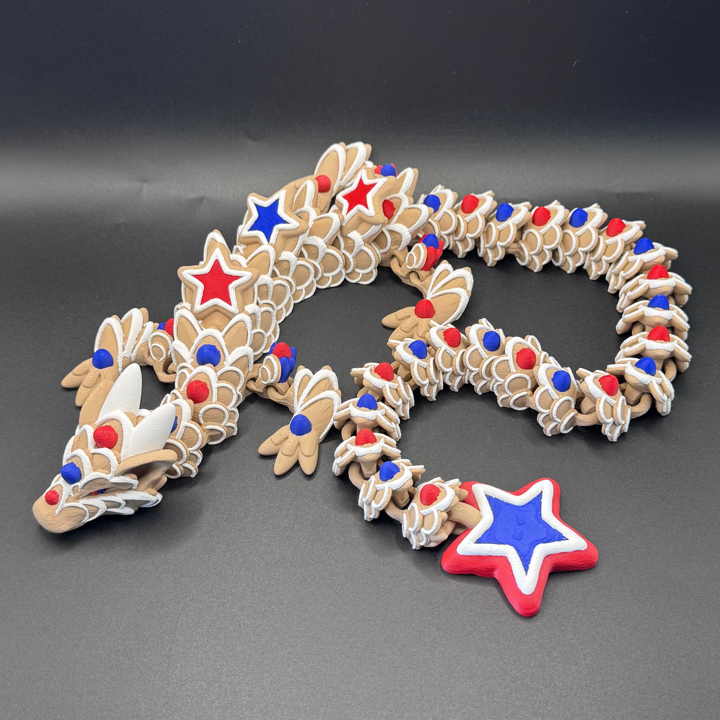 Momma Independence Sugar Cookie Dragon