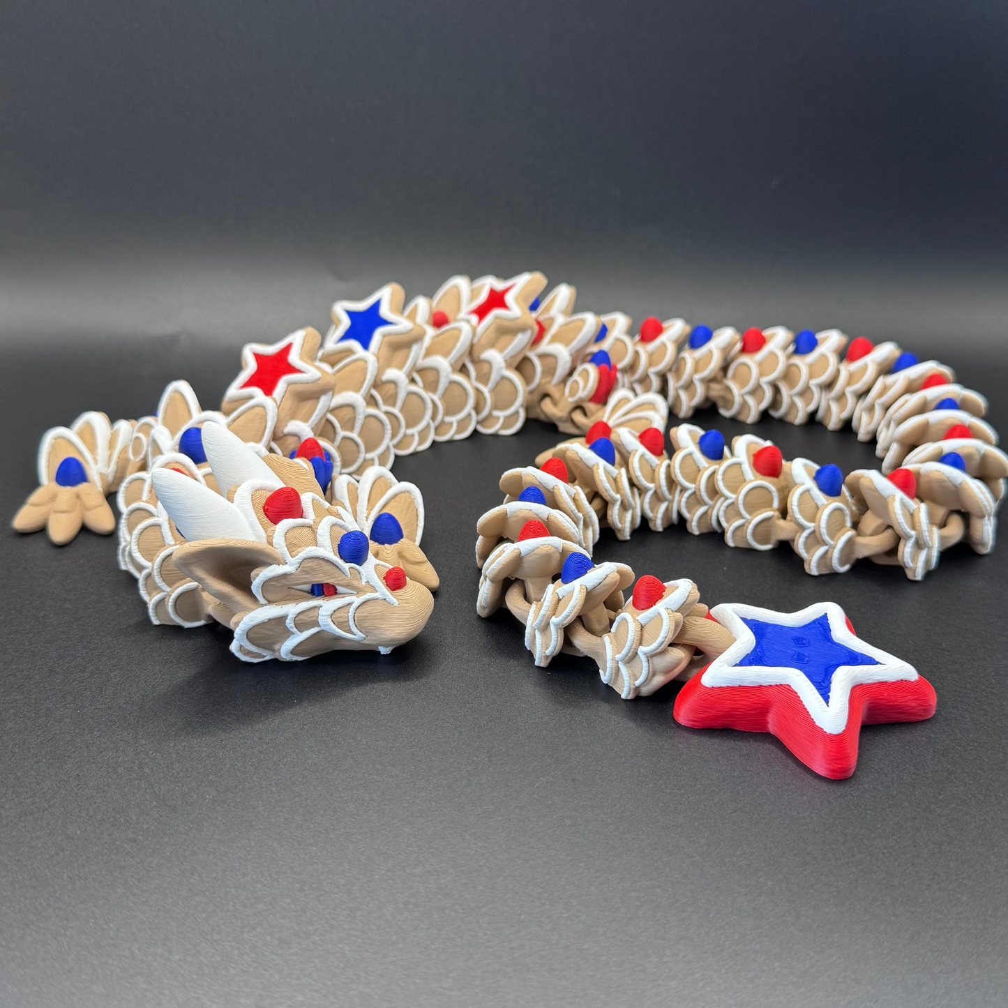 Momma Independence Sugar Cookie Dragon