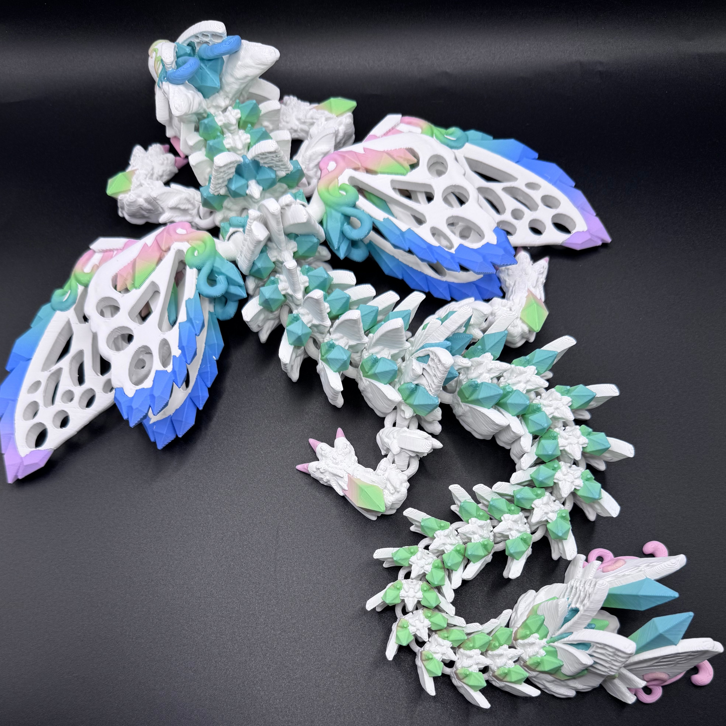 Momma Butterfly Wolf Dragon