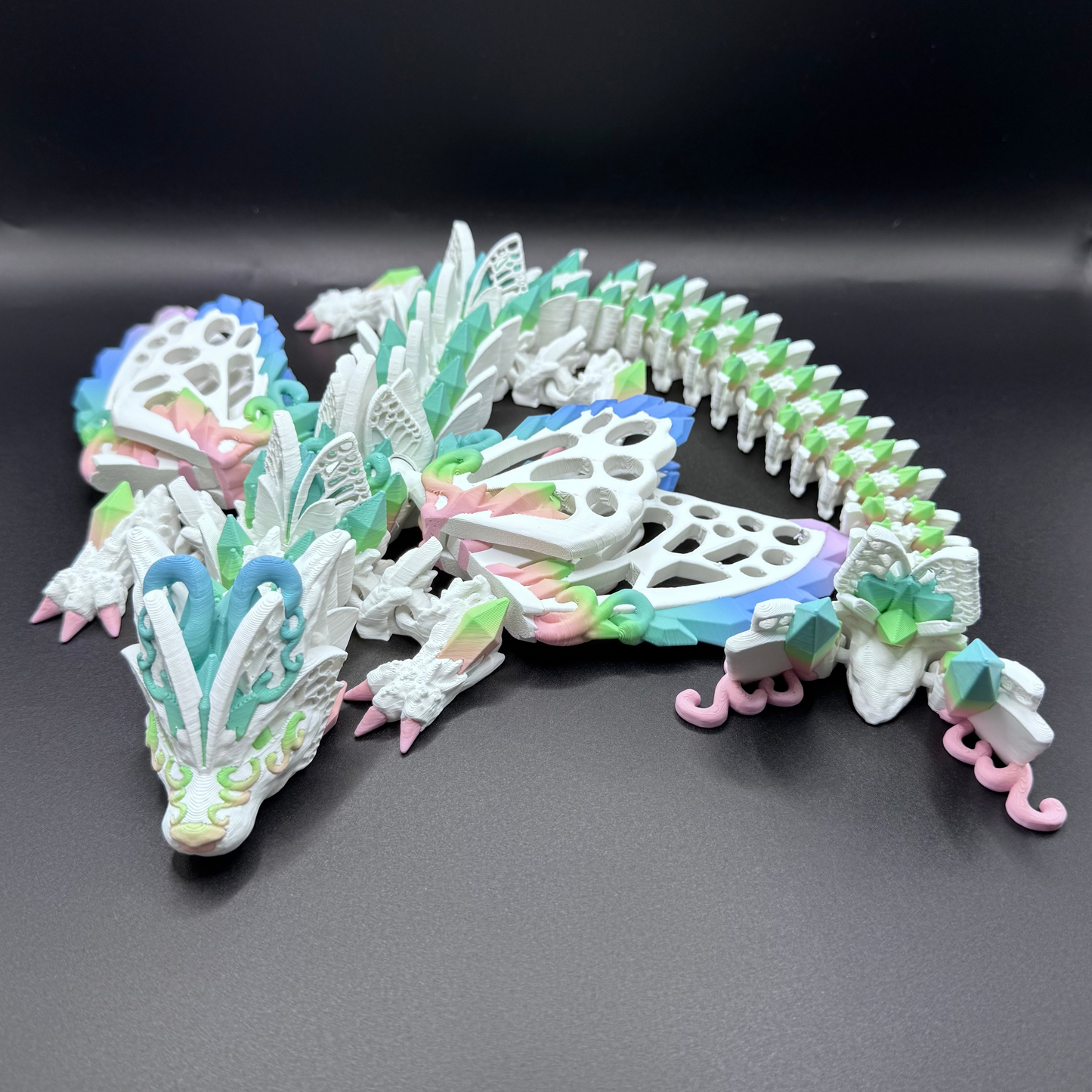 Momma Butterfly Wolf Dragon