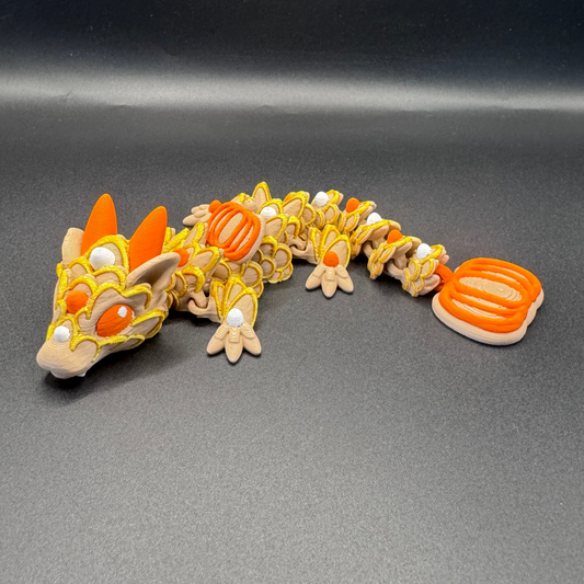 Baby Pumpkin Cookie Dragon